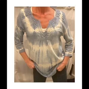 Vintage America blue tie dye shirt